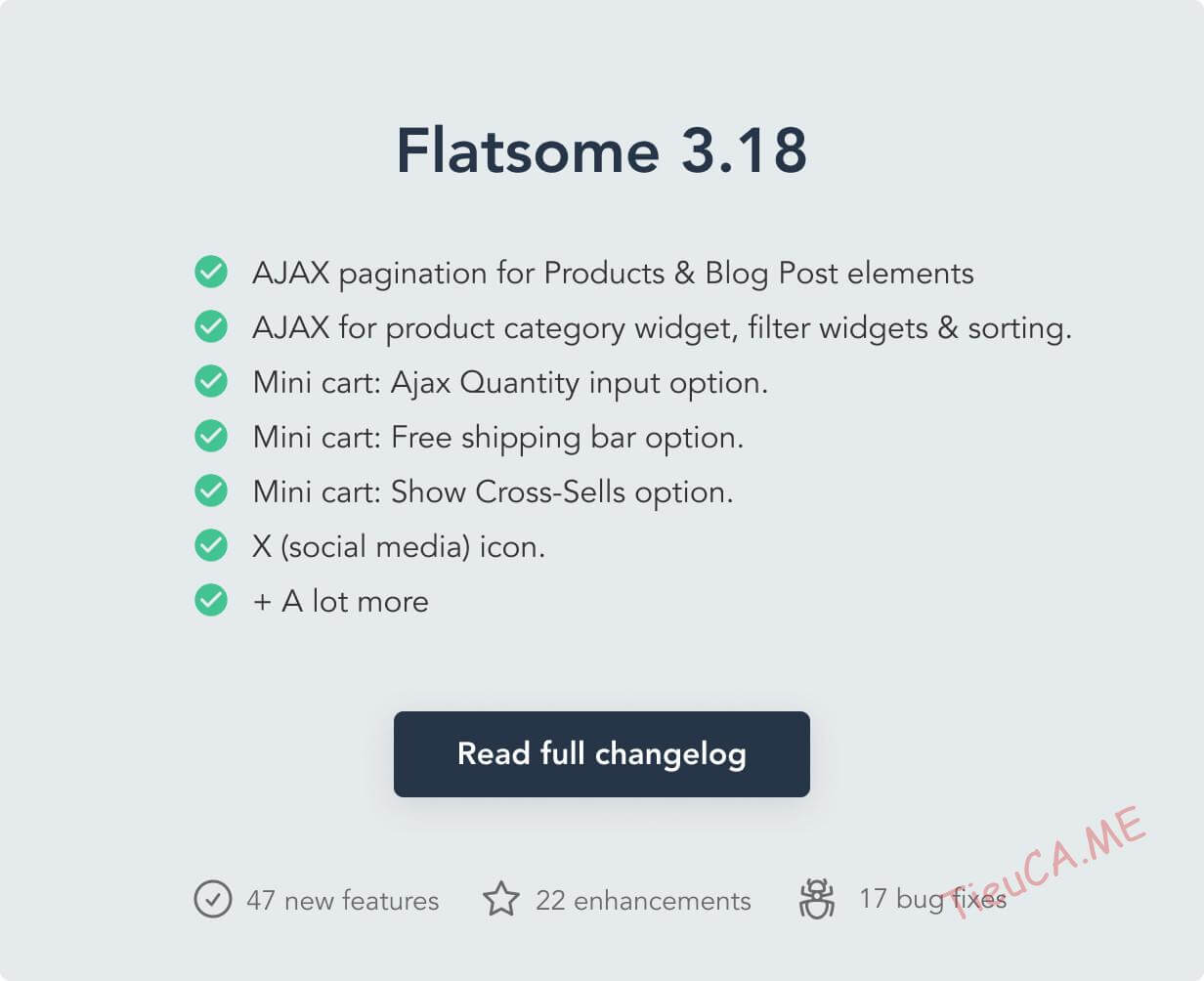 Share & Download Theme Flatsome 3.20.4 có key bản quyền mới nhất + Full Demo 4 changelog flatsome 318