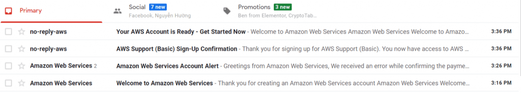 Hướng dẫn đăng ký VPS Amazon AWS 1 năm miễn phí 30 Inbox