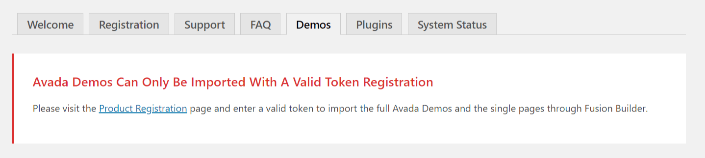 Hướng dẫn Activate Theme Avada mới nhất 5 Demos Avada Token