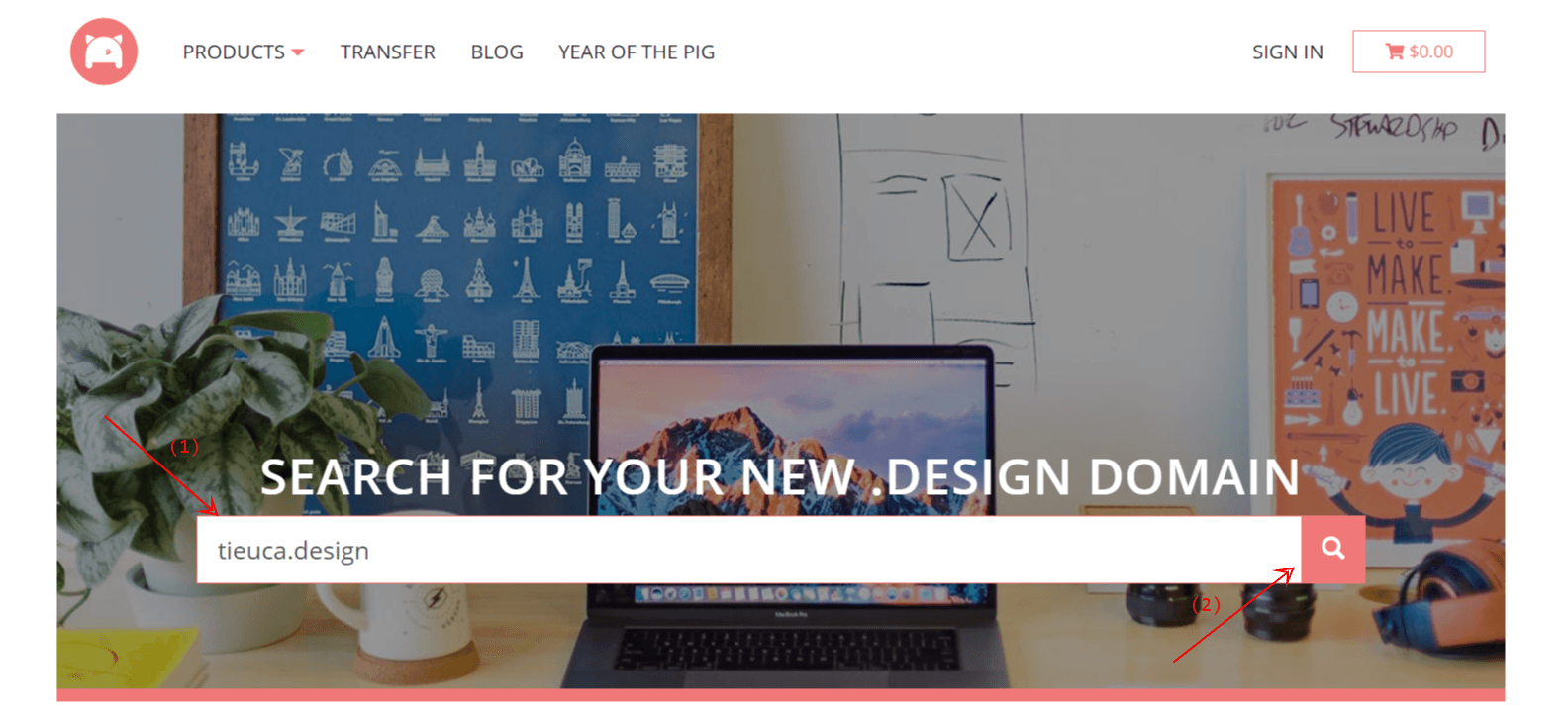 Hướng dẫn đăng ký domain .design miễn phí 9 Domain .design Free