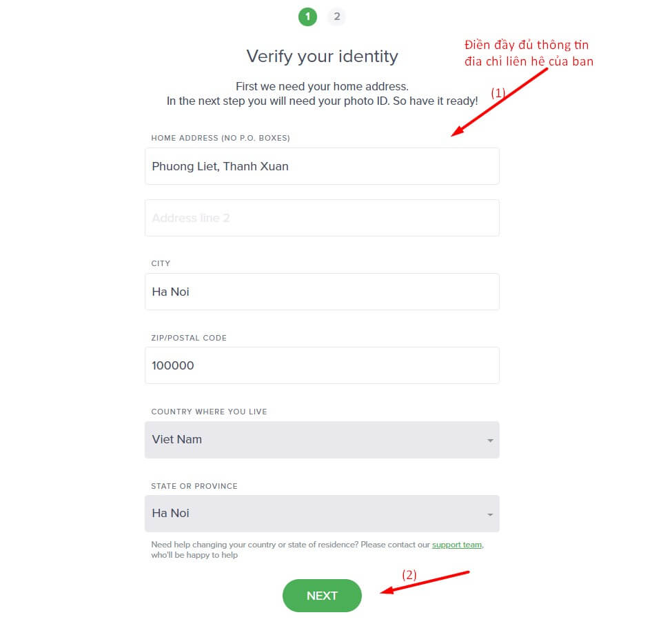Ví Uphold là gì? Hướng dẫn tạo và xác thực và rút tiền từ ví Uphold 20 Uphold - Verify your identity