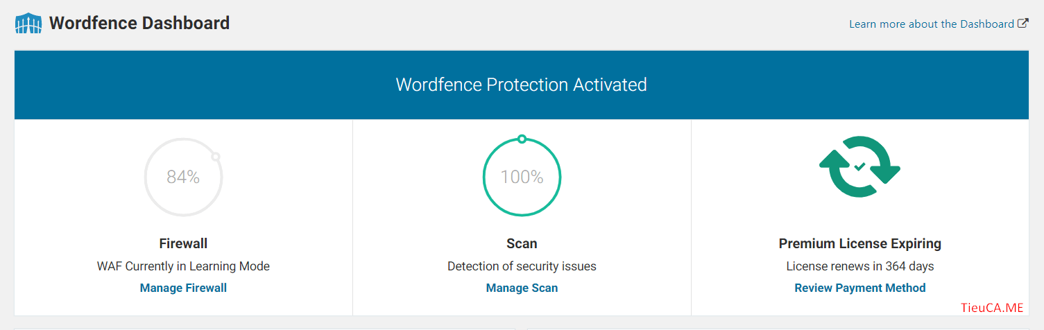 Hướng dẫn Activate Wordfence Security Premium for Unlimited domains 8 WordFence Premium for Unlimited domains