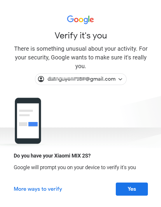 Youtube - Verify it's you