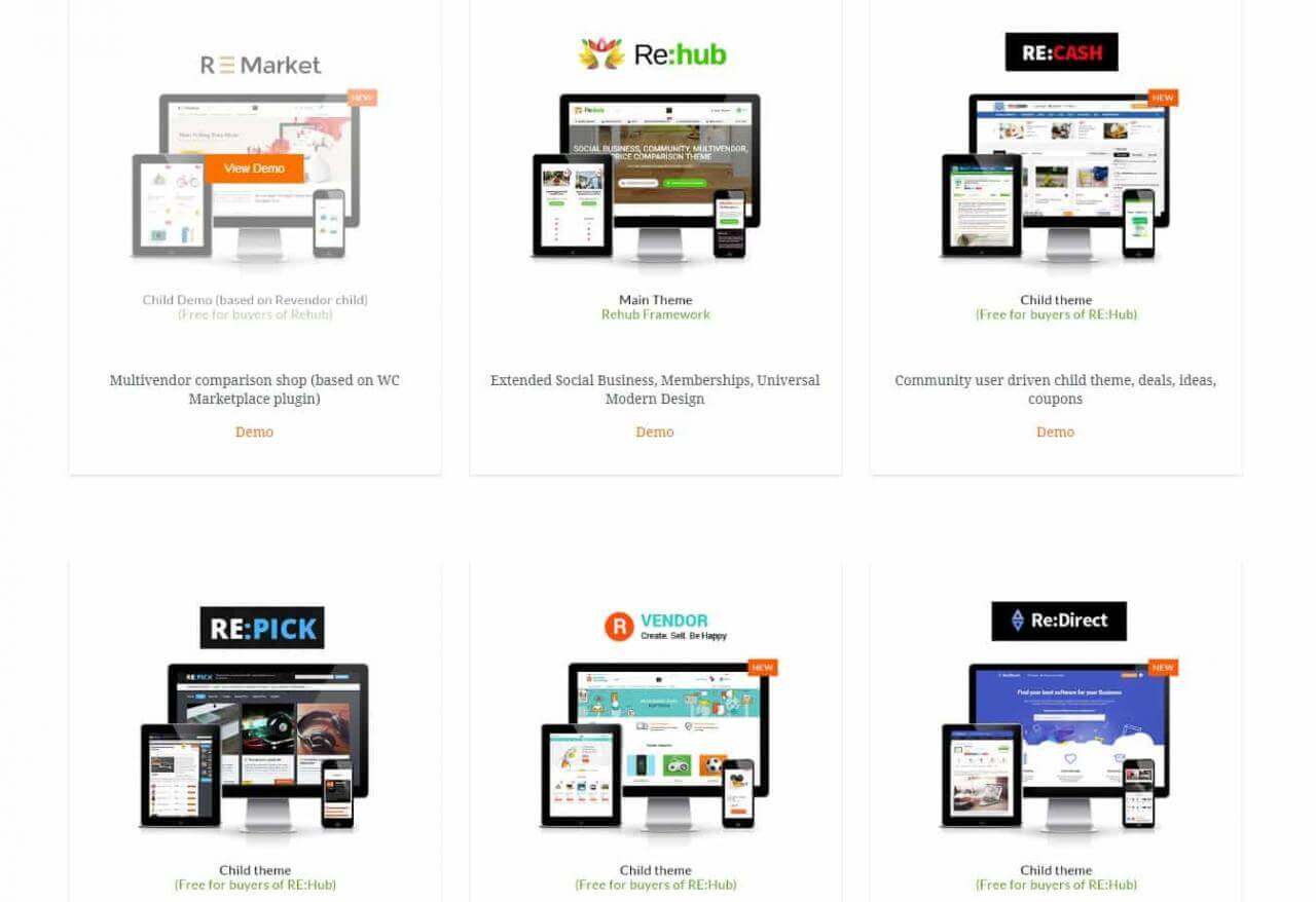 Share Theme REHub bản quyền Full Package update mới nhất 2026