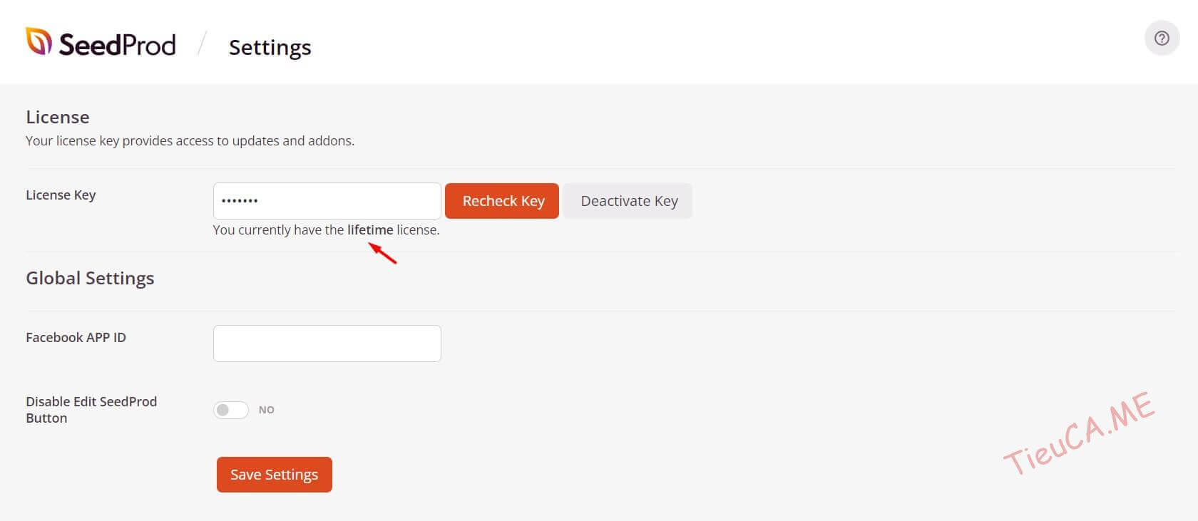 Hướng dẫn Activate SeedProd Pro Plugin License 4 seedprod pro