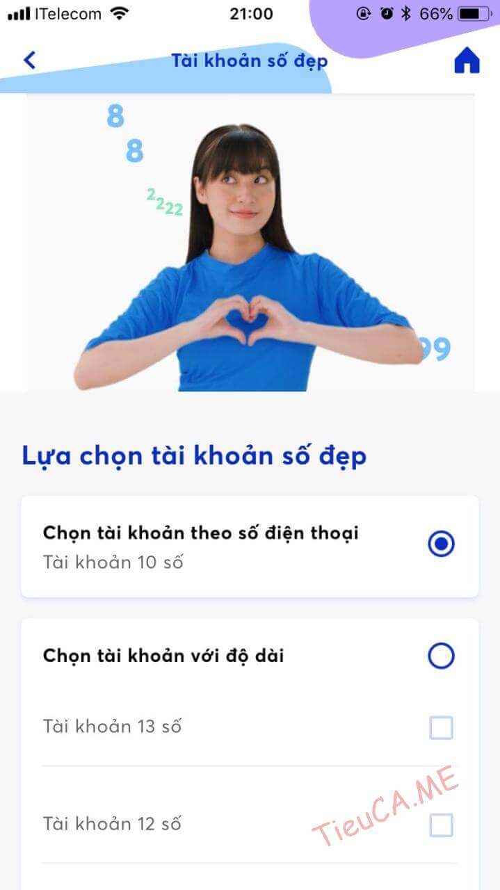 Hướng dẫn đăng ký tài khoản số đẹp MBBank miễn phí