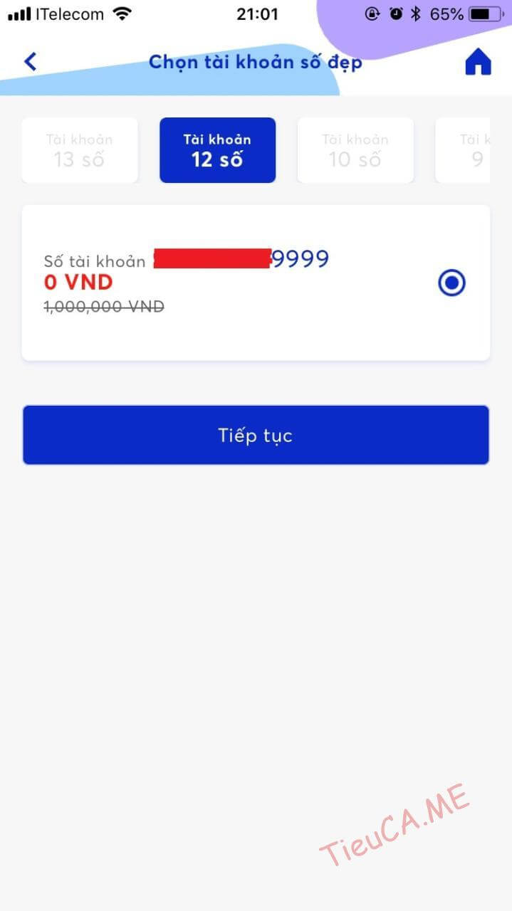 Hướng dẫn đăng ký tài khoản số đẹp MBBank miễn phí